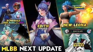 FREE SKIN EVENT | NEW LEONA | EDITH NEW SKIN | NEXT COLLAB UPDATE - Mobile Legends: Bang Bang