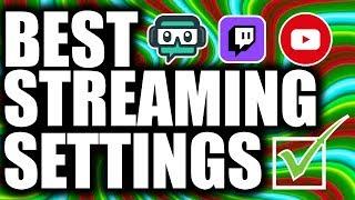 Best Streamlabs OBS Stream Settings 2020 Guide!