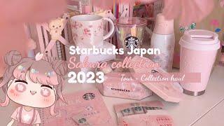 starbucks sakura collection 2023  tour + haul ️ starbucks reserve roastery Japan