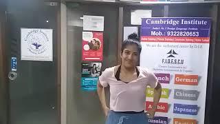 French language institute in mumbai | Student Review | Cambridge Institute, Mumbai