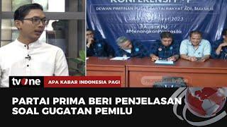 Penjelasan Jubir Partai Prima Soal Gugatan | AKIP tvOne