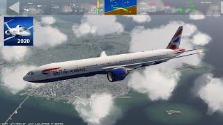 Aerofly FS 2020 android | Takeoff-Landing | High Graphics | 60fps | Gameplay