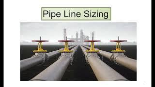 Pipe Line Sizing - Quick and Easy || Learning Engineering Solutions ||