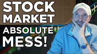 The Stock Market Is An Absolute Mess Right Now | What Should You Do? | PS60 Process