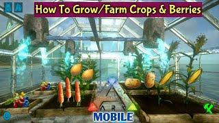 Ark Mobile Farming (Irrigation) | How To Grow Crops & Berries | Greenhouse | Water Reservoir