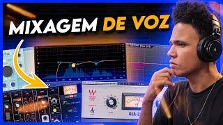 MIXAGEM DE VOZ PASSO A PASSO - AULA DE MIXAGEM