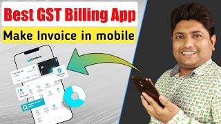 Best Gst Billing App | How to Make GST Invoice in Mobile | Accounting App for Mobile | OpenBook