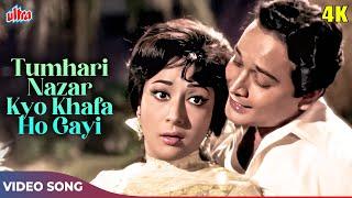 Mohd Rafi-Lata Mangeshkar Song Tumhari Nazar Kyo Khafa Ho Gayi 4K | Biswajeet, Mala Sinha