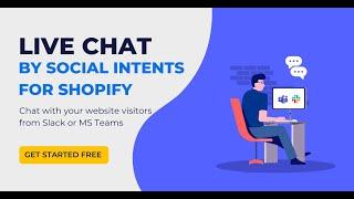 Live Chat by Social Intents for Shopify