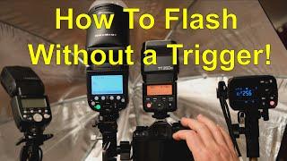How to Setup Godox Wireless Flash without a Trigger ep.487