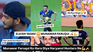 Finally Elvish Yadav Vs Munawar Faruqui ECL match Hogaya  | Munawar Faruqui Ko Hara Diya Humne 