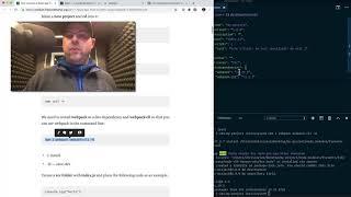 Watch an Amateur Spin Up a React + Babel + Webpack + CSS Modules Project