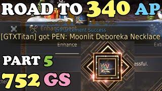BDO - Road To 340 AP Part 5: Going To 752 GS with The Ultimate PEN Deboreka Necklace