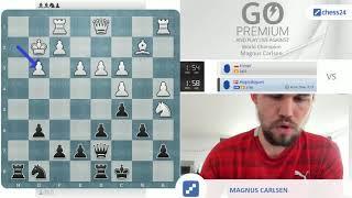 "Sorry dude, I'm not that slow, nor that weak!" | Magnus Carlsen vs. chess24 user kleopl