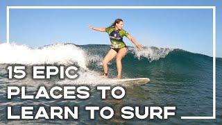 15 Of The Best Places To Learn To Surf  (Where To Learn To Surf) | Stoked For Travel