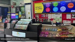 Newsagency with Retail and Lotto – St Mary’s, NSW