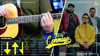 "Conmigo - Vaes" | Tutorial En Guitarra