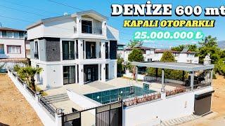 Didim Akbükte 408 m2 Arsa İçerisinde 4+1 Ebeveyn Banyolu Giyinme Odalı Kapalı Otoparklı Villa/No:148