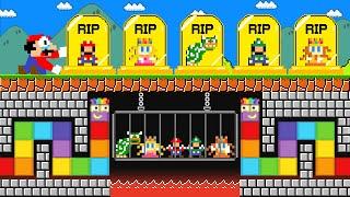 Mario R.I.P All Baby Mario, Luigi, Peach...Please Comeback! | Game Animation