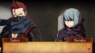 Fire Emblem Fates: Revelation - Beruka & Saizo Support Conversations