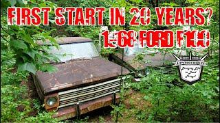 First Start in 17 Years - 1968 Ford F100 Resurrection: Will it Crank and Run?