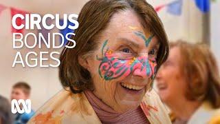 Circus skills building confidence and bonds between teens and seniors  | ABC Australia