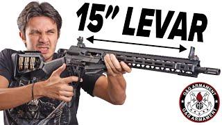 LevAR Fever - G&G LevAR 15 inch Gas Powered Lever Action Rifle Review | RedWolf Airsoft RWTV