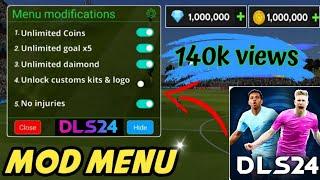 Dream League Soccer Mega Mod Menu | V10.200 unlimited coins | DLS23 | Time Of Trik