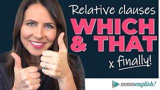 Stop Making Mistakes with Relative Clauses! [Which & That]