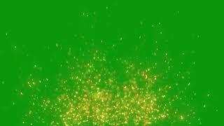 Fire Sparks | Fire Dust Particles Sparks Green Screen Background Effects HD 1080p | No Copyright