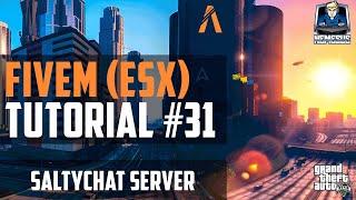 FiveM (ESX) Tutorial #31 - SaltyChat Server installieren/konfigurieren [Roleplay] [GTA 5]
