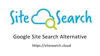 Site Search - Getting Started - See how easy you can embed a site search into your website!