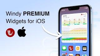 New Windy Premium widgets for iOS