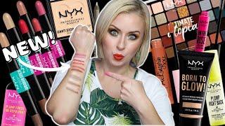 FULL FACE of NEW NYX MAKEUP | WONDER STICKS CREAM CONTOUR/HIGHLIGHTER + BLUSH | Steff's Beauty Stash