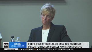 Former USC official sentenced for role in college admissions scandal