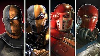 DEATHSTROKE - DEADSHOT - RED HOOD - All "GUN MASTER" SupeR/FinisheR Moves Ever Made!