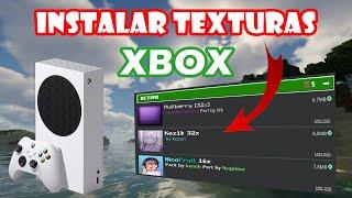 AL FIN! NUEVO METODO PARA INSTALAR TEXTURAS XBOX MINECRAFT BEDROCK 1.19.41 NOVIEMBRE