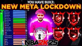 THE TOP 3 META LOCKDOWN BUILDS on NBA 2K25! BEST LOCK BUILDS NBA 2K25