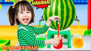 Thảo Vy Làm Hỏng Máy Nước Ép Của Linh Nhi Rồi! | Em Không Chơi Với Chị Nữa Đâu | Bon Bon Funny