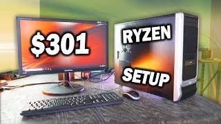 The USED AMD Gaming PC - $301 Ryzen 5 1400 + RX 580 Setup