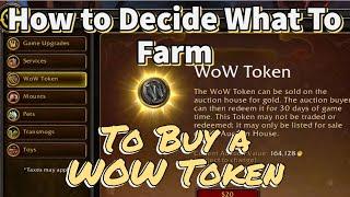How To Decide What To Farm To Get A Wow Token And Free World Of Warcraft Game Time Each Month