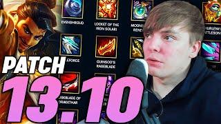 LS | LoL Midseason Patch 13.10 Rundown - MASSIVE ITEM CHANGES + NEW MYTHICS + ERA OF RAGEBLADE?!