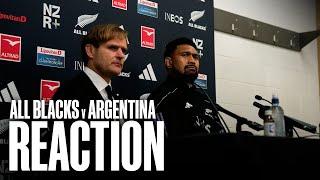 Razor and Ardie react to All Blacks v Argentina | Press Conference (Wellington)