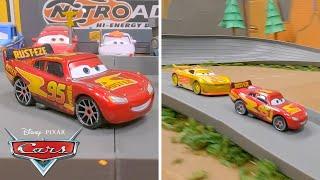 Lightning McQueen’s Comeback Victory Race vs GoGo Logano! | Pixar Cars