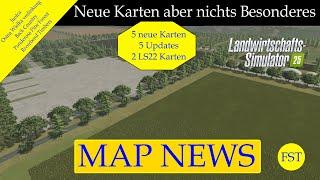 LS25 MAP NEWS Neue Karten aber nichts besonderes 21.-23.12.24 LS25 Mapvorstellung