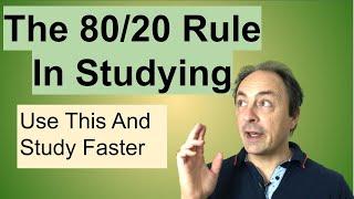 The 80/20 Rule in Studying - how you can study smarter and faster