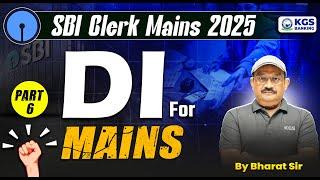 SBI Clerk Mains 2025 | DI for SBI Clerk Mains | Part 6 | Data Interpretation by Bharat Sir