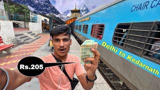 Delhi to Kedarnath Train in Rs.205 Only || Mr.vishal