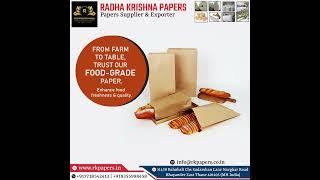 Paper Bag Making Jumbo Rolls White & Brown Virgin Kraft Papers #kraftpaperbags #paperbag