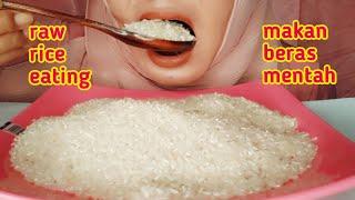 ASMR RAW RICE EATING | RAW RICE COMPILATION | KUMPULAN MAKAN BERAS MENTAH, 生ご飯を食べる | 밥을 먹다 | 吃生米